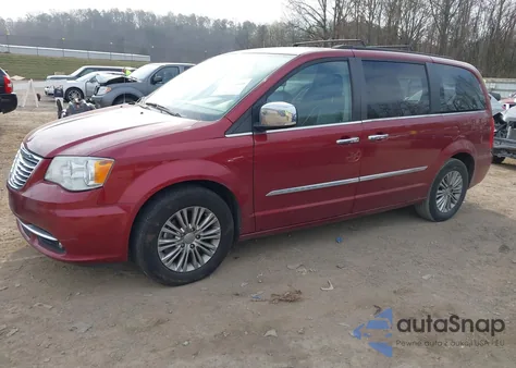 2016 Chrysler Town & Country Touring-L Anniversary Edition из США, поврежденный, VIN 2C4RC1CG3GR104270